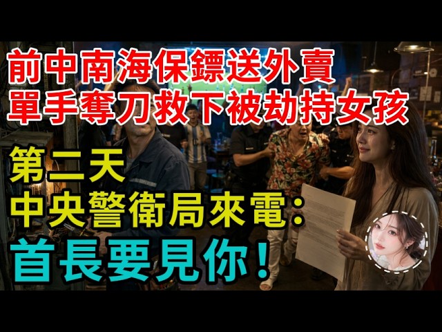 前中南海保鏢送外賣,單手奪刀救下被劫持女孩,第二天中央警衛局來電:「首長要見你。」#完結 #正能量 #情感故事 #情感分享