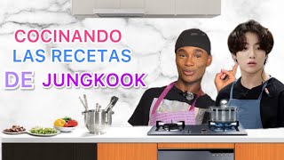 COCINANDO COMO JUNGKOOK DE BTS (RECETAS) #bts