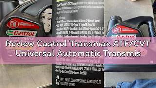 Review Castrol Transmax ATF/CVT Universal Automatic Transmission Fluid, 1 Gallon
