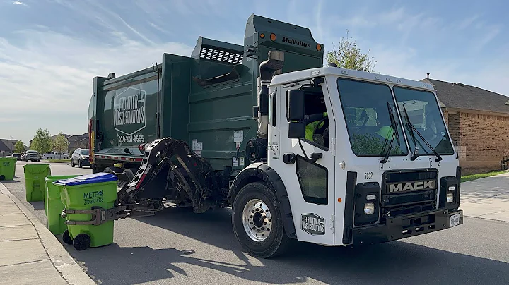 Frontier Waste Solutions: Mack LR McNeilus Autoreach Garbage Truck