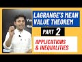 Lagrange Mean Value Theorem – Applications &amp; Inequality Proofs
