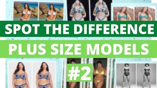 Curvy Models-Spot the Difference Episode#2 Find one difference in picture of Plus Size Models.