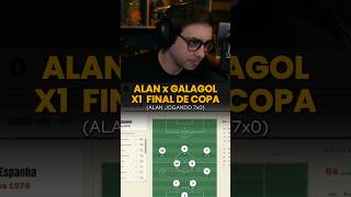 Alan jogando 7x0 com o GALAGOL #alanzoka #shorts