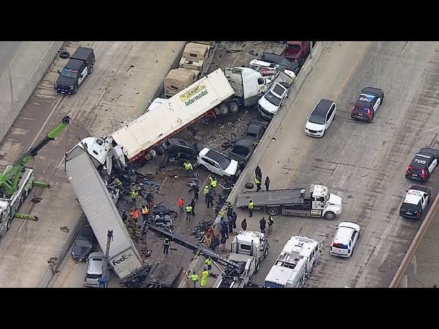 Largest Pile Up In Texas