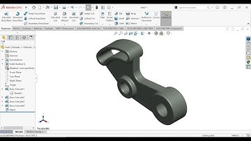 How to Make a Clevis Bracket in SolidWorks 2025