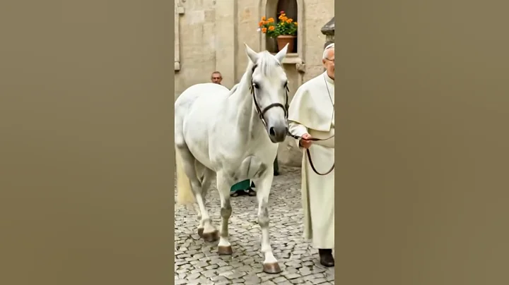 🕊️ White Horse of the Vatican… What Happened After the Blessing of Pope Leo XIV?