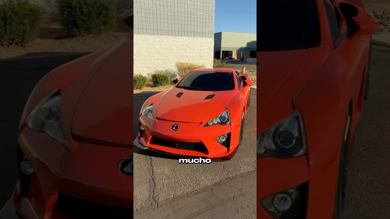 ¡¡¡El LEXUS LFA es una J*DIDA MARAVILLA, menudo SONIDO!!! 