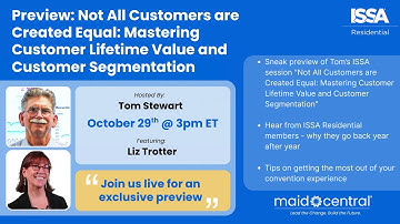 ISSA Preview: Not All Customers are Created Equal