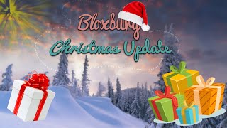 NEW BLOXBURG UPDATE! DECORATIONS, SLEDDING AND MUCH MORE!!