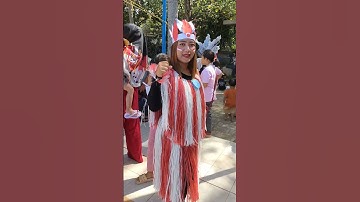 Thumbnail of (part 12) fashion show agustusan dress keren dari bahan tapi rapia #menthulmenthul #short #kreatif