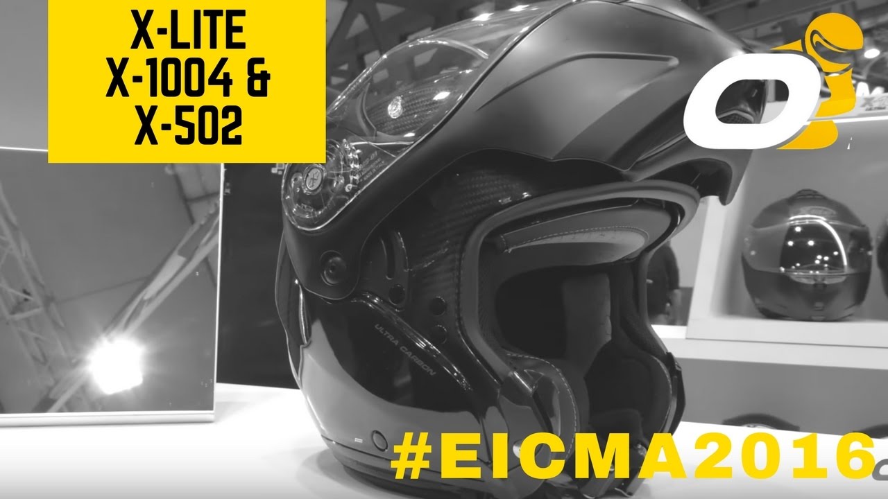 Oram EICMA 2016: Nuovissimi caschi X-Lite X-1004 e X-502 Carbon by Nolan  Group! - YouTube