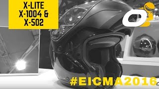 Oram EICMA 2016: Nuovissimi caschi X-Lite X-1004 e X-502 Carbon by Nolan  Group! - YouTube