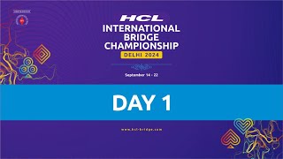 HCL International Bridge Championship, Afternoon Session Day 1