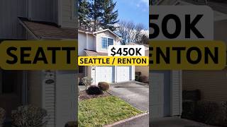What $450K Gets You Near Seattle 🏡 Gated Townhome in Renton WA