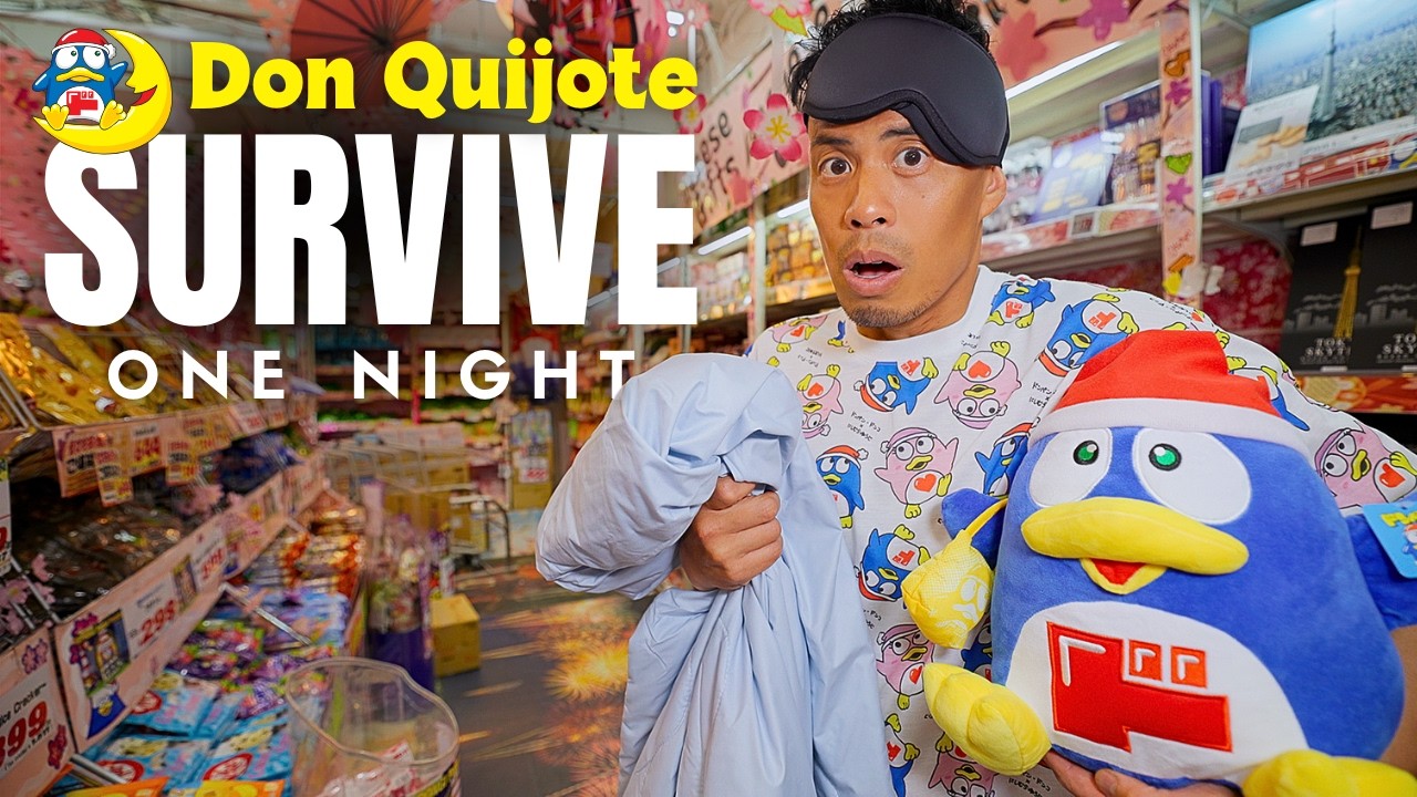 What a Night Sleeping at Don Quijote in Japan is like