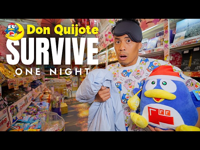 What a Night Sleeping at Don Quijote in Japan is like