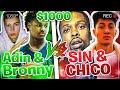 Bronny James and Adin go Against Chico (Tyceno's Center) and Poorboysin in $1000 Wager (NBA 2K20)