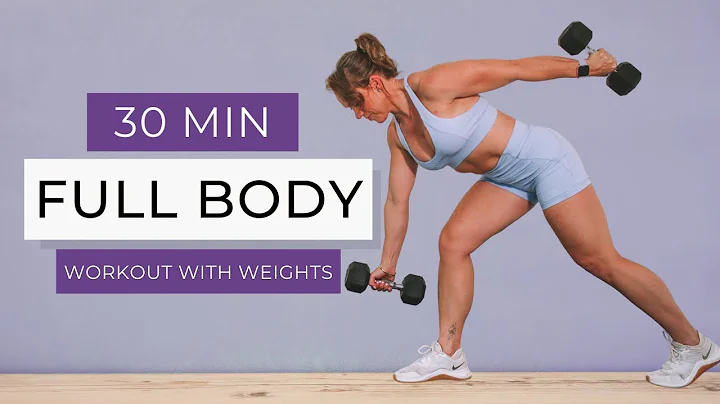 QUICK & SWEATY Full Body Workout with Weights | 30...