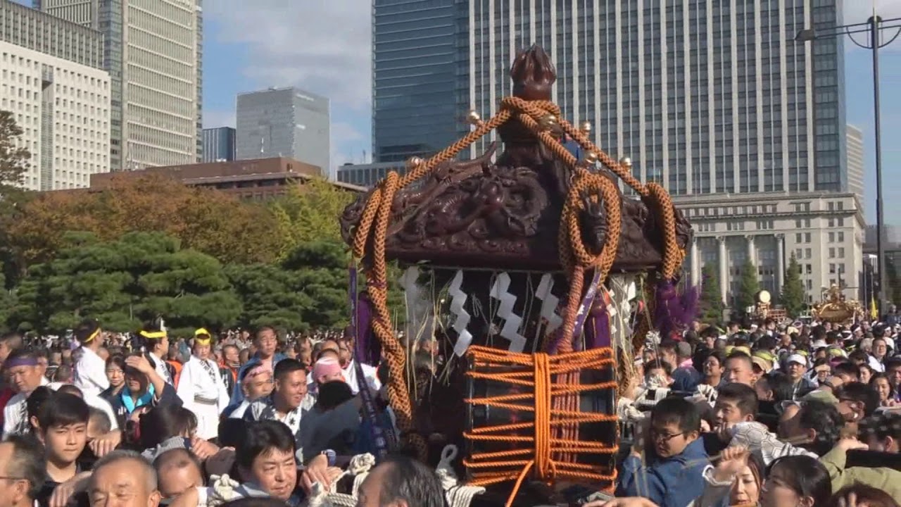 令和元年 ＜天皇陛下御即位大典をお祝いする『国民祭典』＞＝【宮神輿