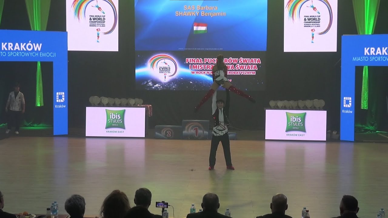 ROCK AND MAGIC SE, Hungary SHAWKY BENJAMIN - SAS BARBARA World Cup Couple Dance Show 3RD PLACE