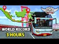 Longest bussid gameplay world record on mobile  bus simulator indonesia by maleo