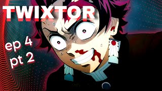 Demon Slayer Season 3 - Twixtor 1080P60 Episode 4 Part 2