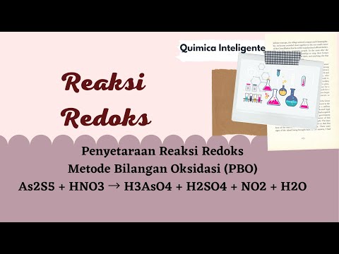 Video Penyetaraan Reaksi Redoks As2S5 + HNO3 → H3AsO4 + H2SO4 + NO2 + H2O - youtube