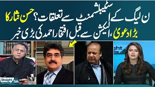 Hassan Nisar Exposed PMLN Relation with Establishment | SAMAA TV