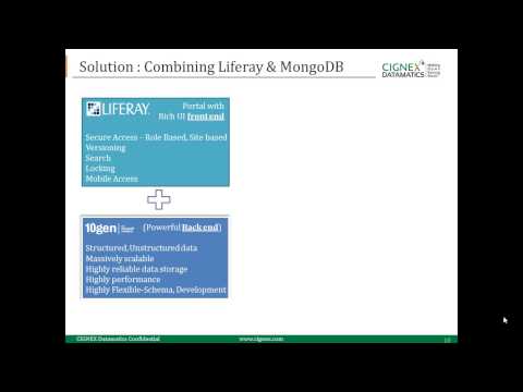 Webinar 16 June, 2014: Big Data Portal with Liferay & MongoDB