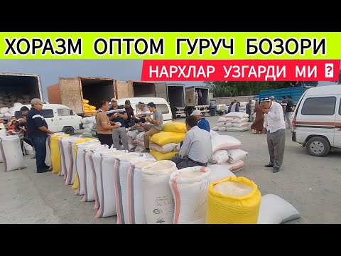 ХОРАЗМ ОПТОМ ГУРУЧ НАРХЛАРИ УЗГАРДИ МИ ❓️24 ИЮНЬ 2025-ЙИЛ !!! ХОРАЗМ ОБЗОР