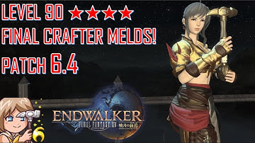 Final Fantasy XIV - Level 90 ★★★★ 100% HQ Macros Patch 6.4