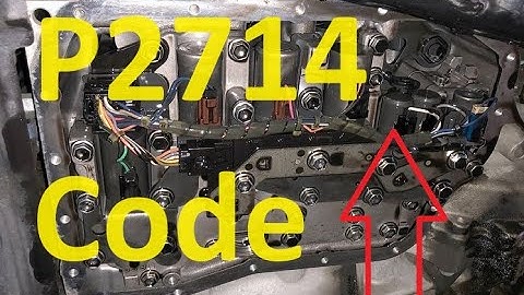 Causes and Fixes P2714 Code: Pressure Control Solenoid "D" Performance/Stuck Off