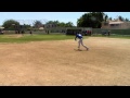 14 y/o Wilson Valdez Jr. Infield Practice for Scouts 9/11 (Son of Major Leaguer WIlson Valdez)