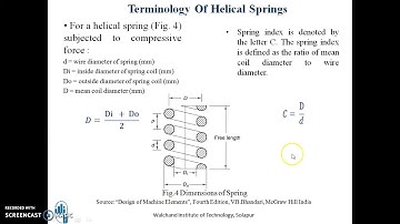 Design of Springs (Part-1) by Bhagyesh Deshmukh