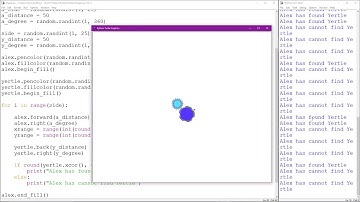 Python Turtles Part 7 - Getting turtles to detect each other
