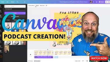 How To Create a Podcast in Canva