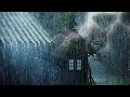 Insomnia Relief In 3 Minutes With Strong Rain on Tin Roof &amp; Mighty Thunder at Night | White Noise