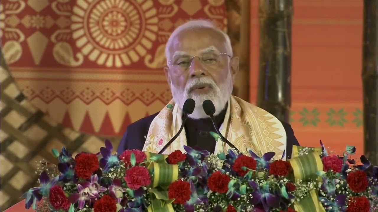 PM Modi Honors Bodo Greats at Bagurumba Dwhou | Guwahati Cultural Celebration