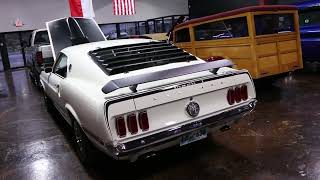1969 Ford Mustang cold start video on bring a trailer