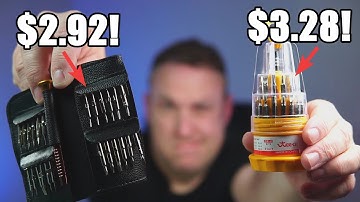 How good are these cheap precision screwdriver sets from Temu?