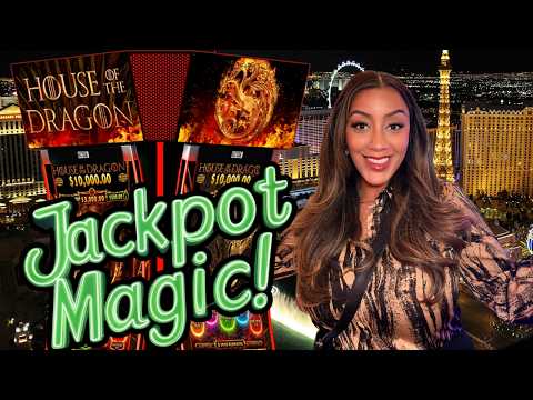 ALL NEW Vegas Slots! House Of Dragon JACKPOT STEALS The Show!