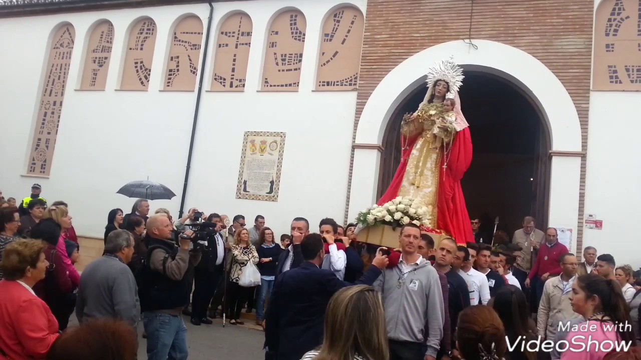 Llegada de la Virgen del prado a la Iglesia de Arriate 29 /4/2017
