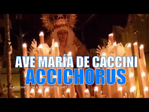 💙 AVE MARÍA de Caccini | Coro de voces graves ACCICHORUS y Rosa de Lima