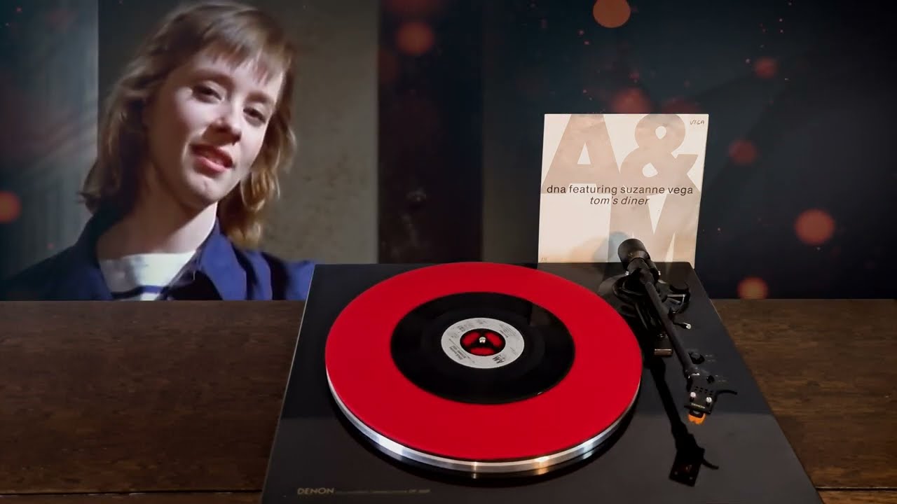 DNA, Suzanne Vega Tom's Diner (1990) [Vinyl Video] YouTube