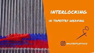 Interlocking In Tapestry Weaving Profile
