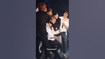 Taehyung fall asleep during rehearsal and jin kissed his forehead 🤧 it