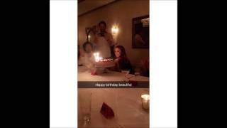 Birthday of Aimee Carrero   Ashley Tisdale Video Snapchat