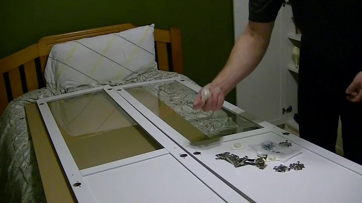 OXBERG door installation on IKEA BILLY bookcase