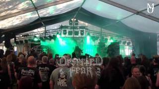 DESERTED FEAR - The Battalion Of Insanities / Pestilential live @ Chronical Moshers Open Air 2014