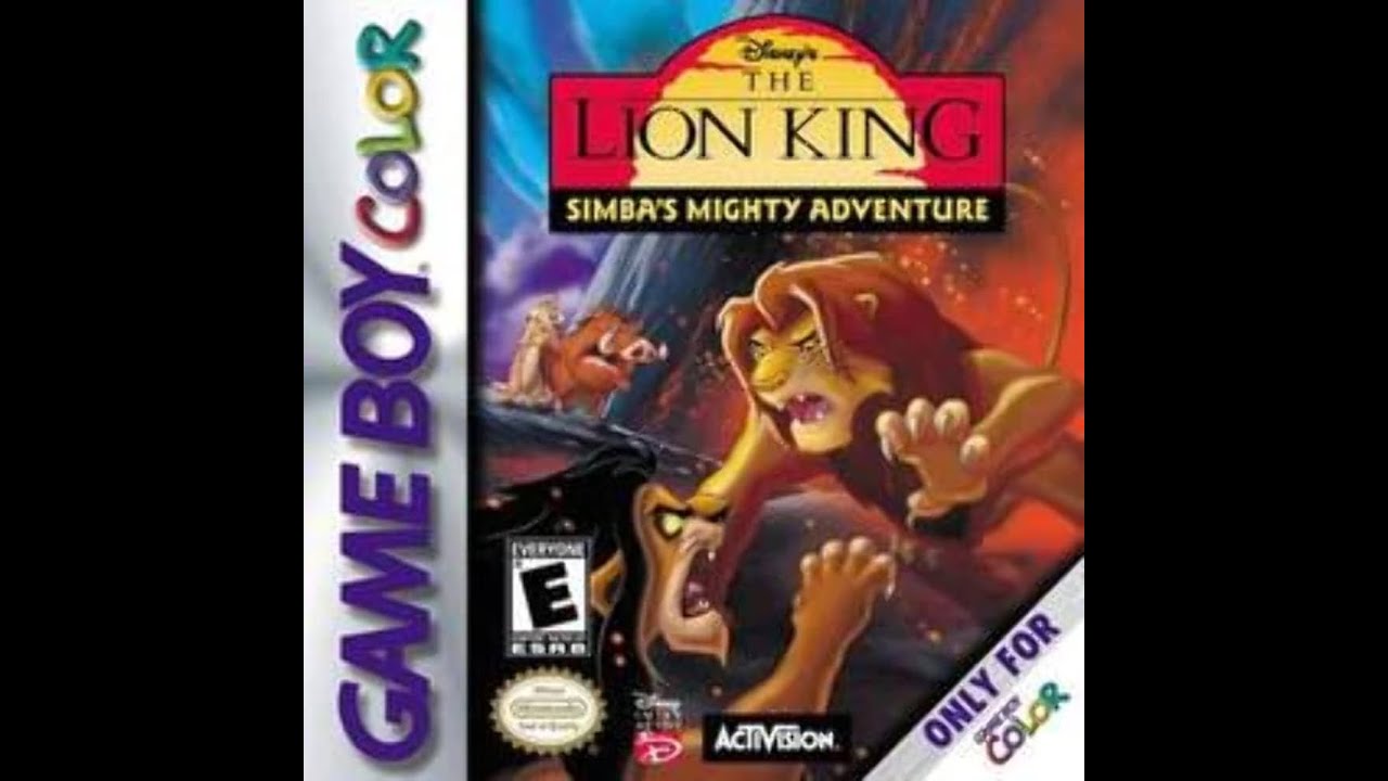 The Lion King: Simba's Mighty Adventure (Game Boy Color) - Full Gameplay